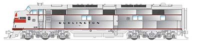 Broadway Limited 3225 N Chicago, Burlington & Quincy EMD E7A Paragon2™ #9919B