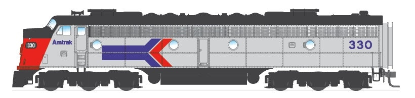 Broadway Limited 3241 N Amtrak EMD E8A with Sound& DCC - Paragon2™ #327