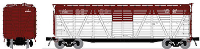 Broadway Limited 4132 HO Canadian Pacific PRR K7 Stock Car (4)