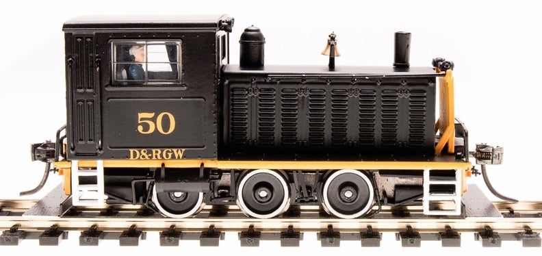 Broadway Limited 6072 HO Denver & Rio Grande Western Plymouth WLG-8 35-Ton #50