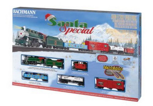 Bachmann 00707 Santa Special HO Gauge Steam Train Set Trainz