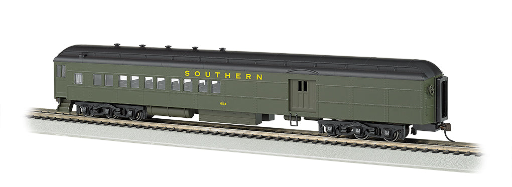 Bachmann 13606 HO Southern Railway 72' Heavyweight Combine #654