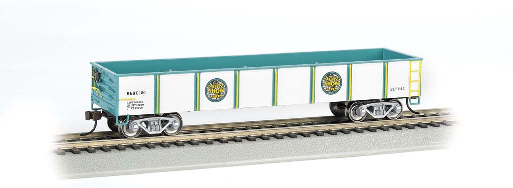 Bachmann 16603 HO Ringling Bros. and Barnum and Bailey 40' Gondola #120