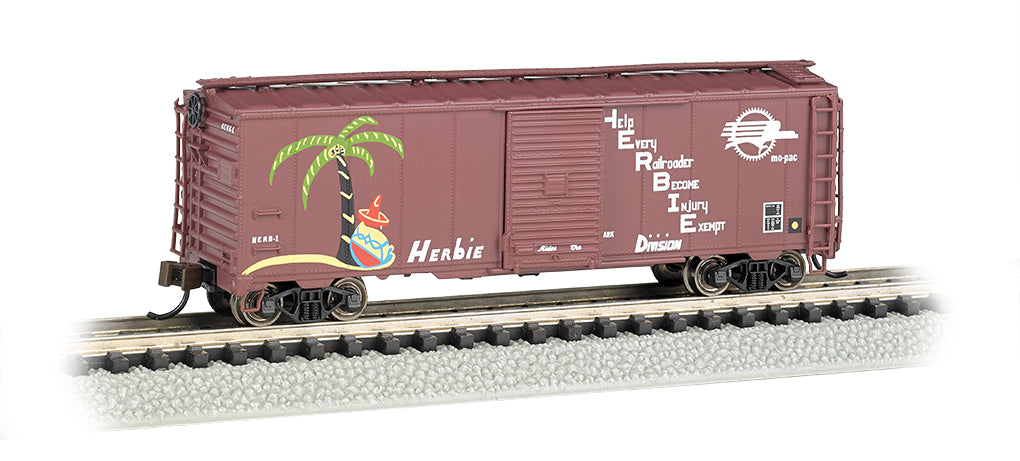 Bachmann 17060 N Missouri Pacific Herbie AAR 40' Steel Box Car