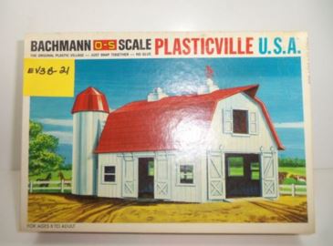 Bachmann Plasticville U.S.A. Fienile In Scala HO - Kit Edificio Da Montare, Modellismo Ferroviario