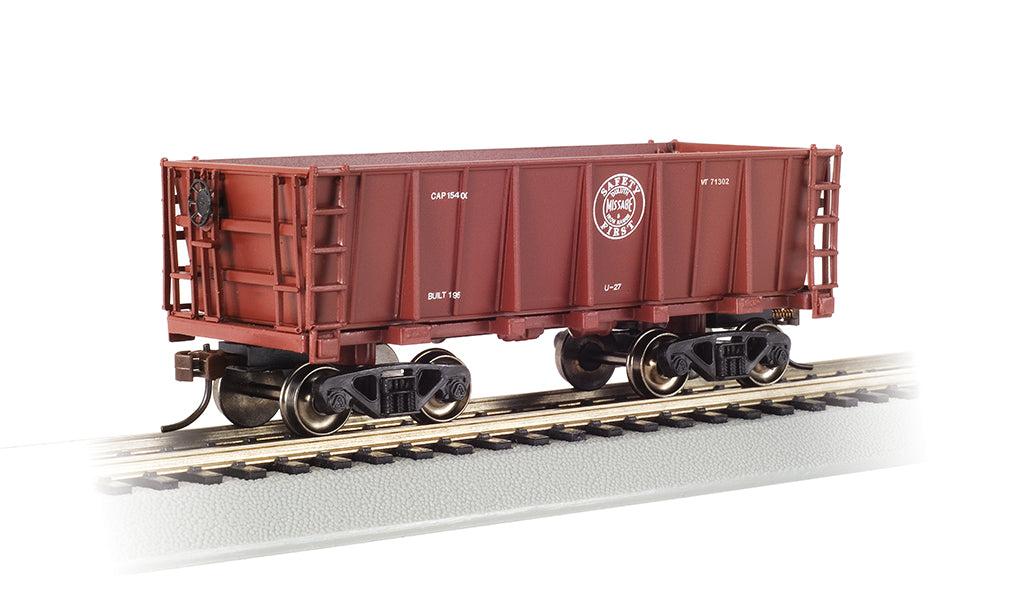 Bachmann 18604 HO Duluth, Missabe & Iron Range Ore Car #71302 (mineral red)