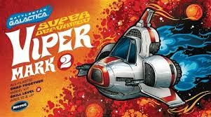 Moebius Models 944 Battlestar Galactica SD Colonial Viper Mk II Super Deformed