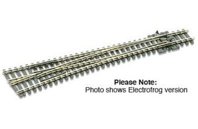 Peco SL-E389 N Code 80 8º 36" Radius Left Hand Switch Turnout
