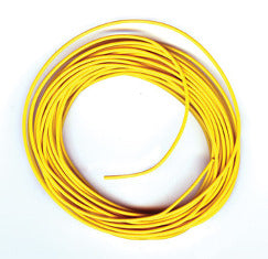 Peco PL-38Y HO Electrical Wire, 3 Amp, 16 Strand, Yellow