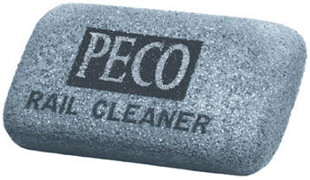 Peco PL-41 HO Abrasive Rubber Block Rail/Track Cleaner