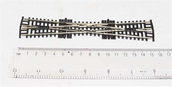 Peco SL-380F N Code 55 10º Single-Slip Crossing Switch Turnout