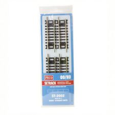 Peco ST-2002 HO Code 100 Short Straight Track Sections (Pack of 4)