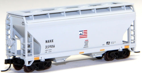 Atlas 50001304 N GE Railcar Leasing NAHX 2-Bay Centerflow Hopper #35906