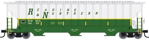 Atlas 50001804 N Reading,Blue Mountain & Northern 4750 3-Bay Covered #9997
