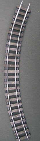Gargraves 63-402SW S Sectional Curves with Wood Ties 63 with Stainless Rails