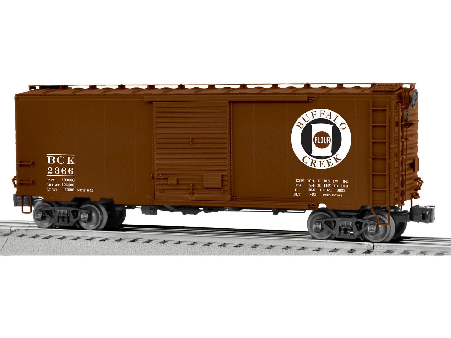 Lionel 6-82621 O Buffalo Creek BCK 40' PS-1 Boxcar #2366