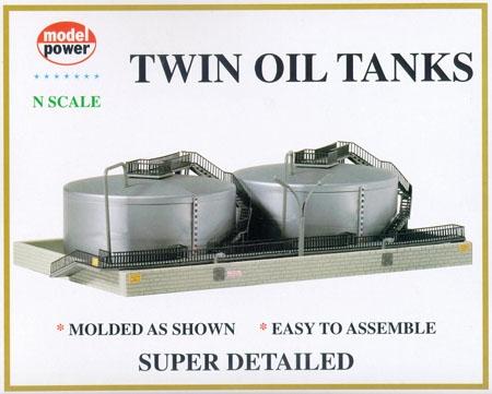 Model Power 1569 N Twin Oil Tanks Kit