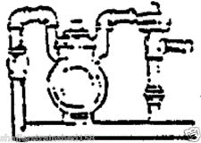 Scale Structures 2097 HO Large Gas Meter W/Valving (Pack of 2)