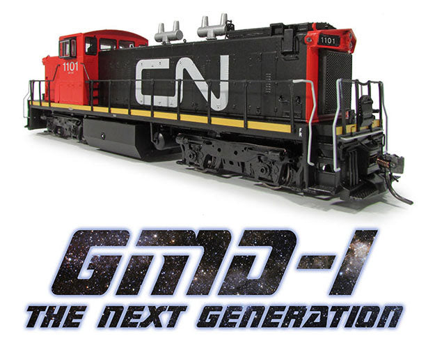 Rapido Trains 10041 HO Canadian National GMD-1 4-Axle 1100 Series Version #1121