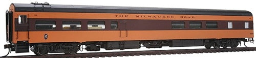 Rapido Trains 103035 HO Milwaukee Road Cafe-Bar-Lounge 1950 Scheme #162