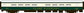 Rapido Trains 103071 HO Burlington Northern Executive "Lake Superior" Cafe-Bar