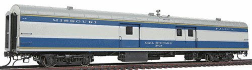 Rapido Trains 106240 HO Missouri Pacific 73' 6" Smooth Side Baggage #2403