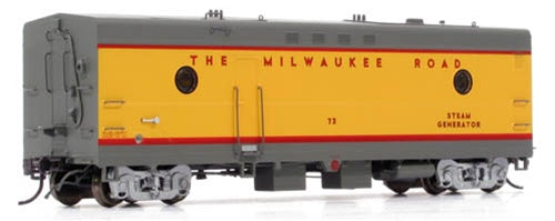 Rapido Trains 107131 HO Milwaukee Road Steam Generator Car #70 (UP Scheme)