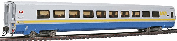 Rapido Trains 108004 HO VIA Rail Canada LRC Coach Car #3324