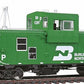 Rapido Trains 110020 HO Burlington Northern Wide-Vision Caboose #12125