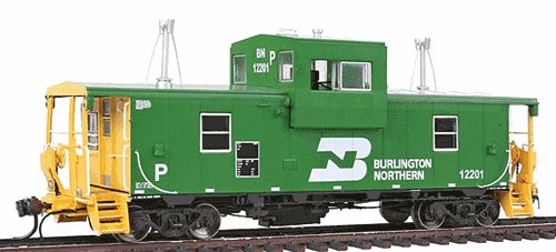 Rapido Trains 110020 HO Burlington Northern Wide-Vision Caboose #12125