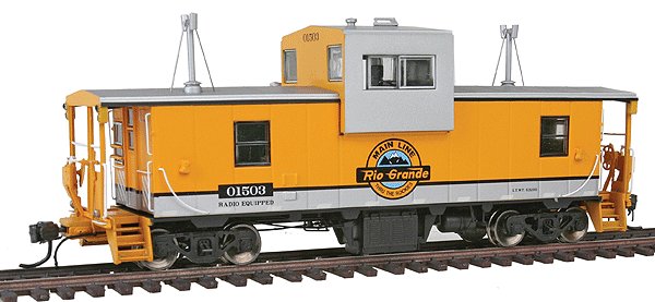 Rapido Trains 110097 HO Denver & Rio Grande Western Wide Vision Caboose #01503