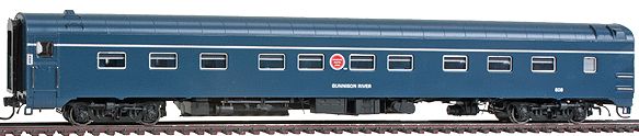 Rapido Trains 113053 HO Missouri Pacific Post War 6-6-4 Sleeper (Gunnison River)