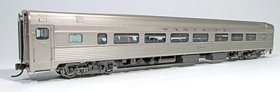 Rapido Trains 115057 HO Santa Fe Budd 60-Seat Coach with Fluted Sides #2818