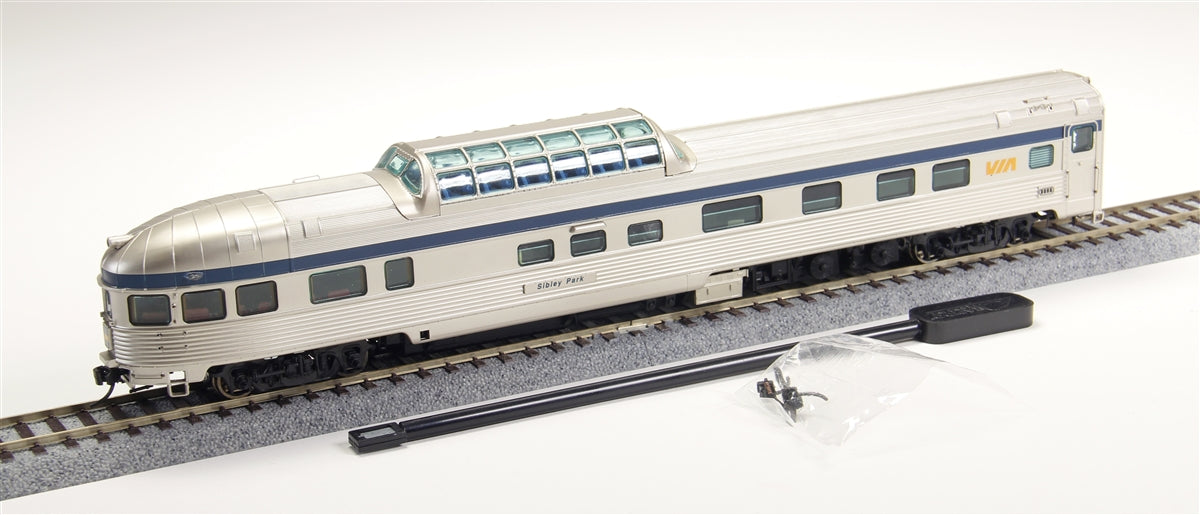 Rapido Trains 120017 HO Via Rail Canada Dome-Lounge-Sleeper 