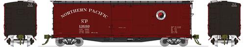 Rapido Trains 130007 HO Northern Pacific NP 10000-Series 40' Wood Boxcar (4)