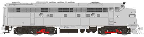 Rapido Trains 15598 N Undecorated EMD FL9 Diesel Loco Sound/DC/DCC