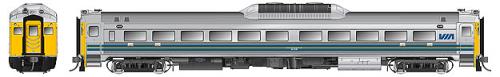 Rapido Trains 16003 HO Via Rail Canada Budd RDC-1 Phase 1C (Rebuild) #6114