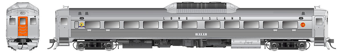 Rapido Trains 16058 HO Long Island Phase 1C Budd RDC-1 #3101