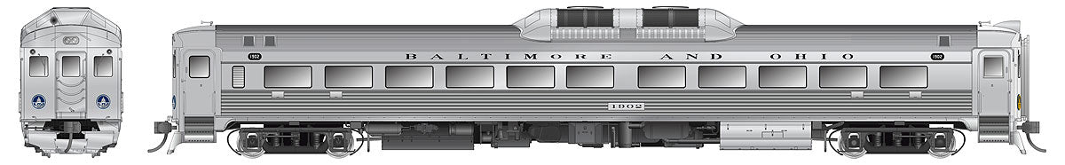 Rapido Trains 16548 HO Scale Baltimore & Ohio Budd RDC-1 Phase 1B Diesel #1901