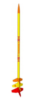 Estes 7245 Comanche-3 Flying Model Rocket Kit