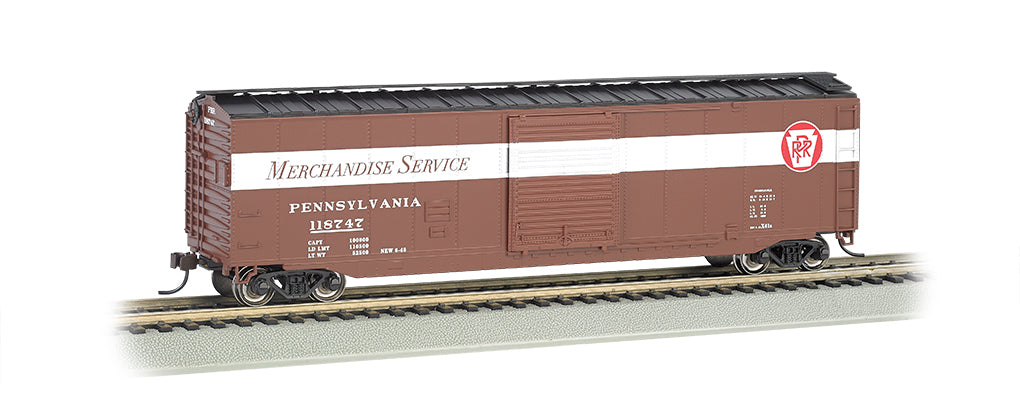 Bachmann 19411 HO Scale PRR Merchandise Service 50' Sliding Door Box Car
