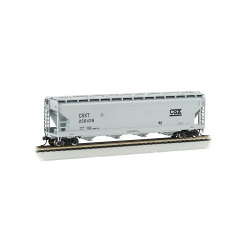 Bachmann 17501 HO CSX Transportation 56' ACF Center-Flow Covered Hopper #256439