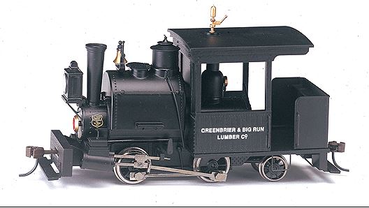 Bachmann 25557 On30 Greenbrier & Big Run Lumber Co. 0-4-2 Porter #1