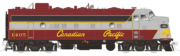 Rapido Trains 220044 HO Canadian Pacific GMD FP9A - True North #1413