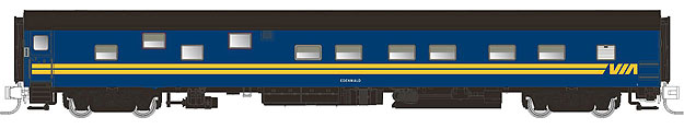 Rapido Trains 501136 N Via Rail Canada Duplex Sleeper #1112 Edenwold