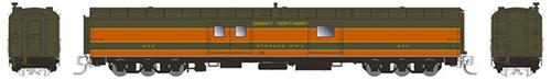 Rapido Trains 506026 N Great Northern 73' Smooth Side Baggage-Express #200