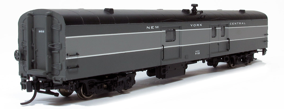 Rapido Trains 506046 N New York Central 73' Smooth Side Baggage-Express #9118