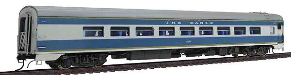Rapido Trains 100224 HO Missouri Pacific Lighted Leg-Rest Passenger Coach #830