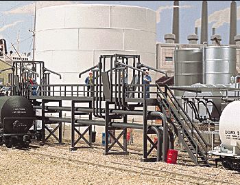Walthers 933-3104 HO Tank Car Oil Loading Platform Building Kit