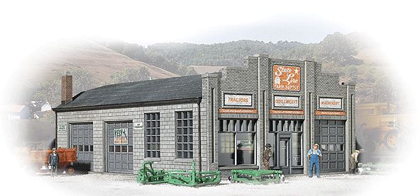 Walthers 933-3808 N State Line Farm Supply Building Kit